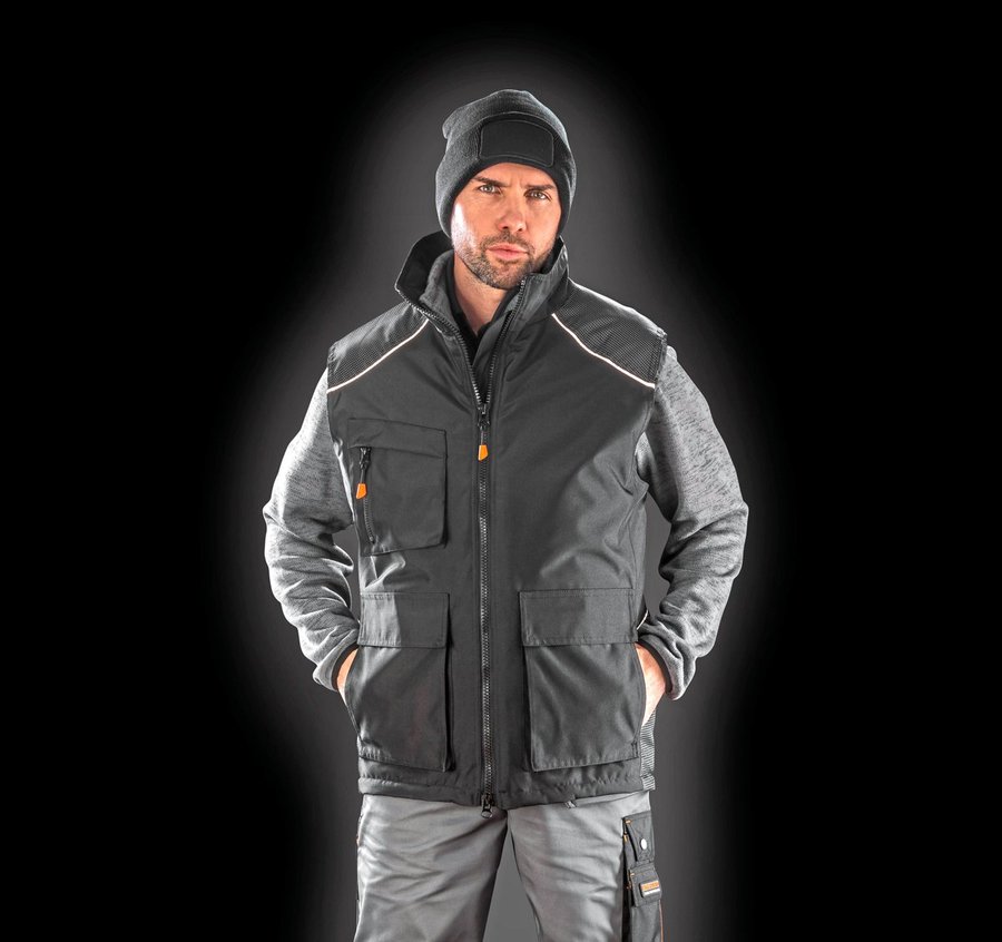 Imperméabler Gilet avec réflecteurs