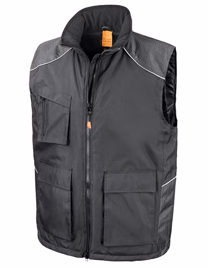 Waterproof Bodywarmer with Reflectors