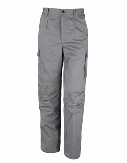 Result Work-Guard Pantalon de travail avec poche cargo et réflecteurs, Grey 32/34 (S), RT308