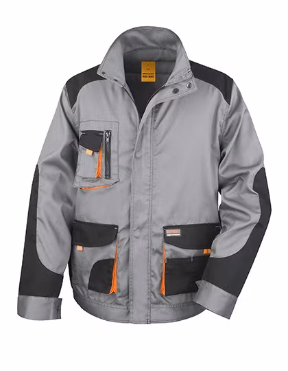 Result Work-Guard Veste Lite coupe-vent et déperlante, Grey/Black 4XL, RT316