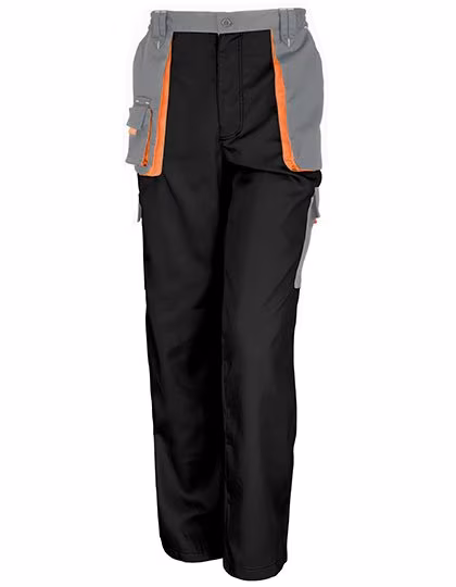 Result Work-Guard Arbeits-Hose mit Cargo-Taschen und Reflexion, Royal/Navy M, RT318