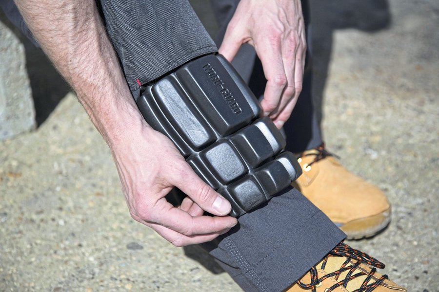 Result WORK-GUARD Knieschoner Schwarz, Black One Size, RT322