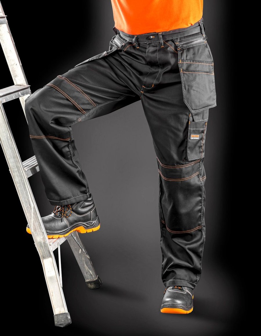 Result Work-Guard Lite X-Over Holster Hose mit Cargotaschen, Black XS, RT323