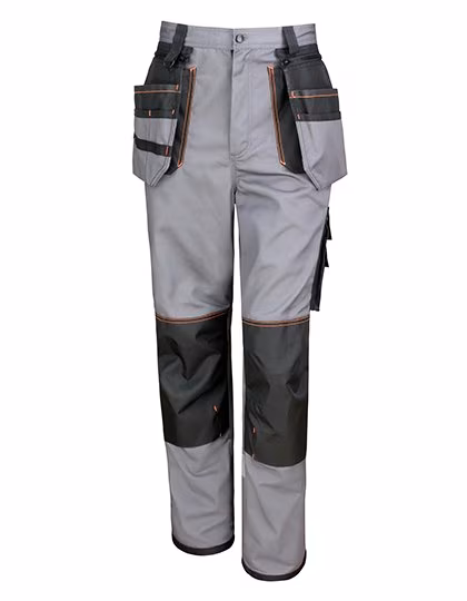 Result WORK-GUARD X-Over Holster Trouser With Cordura® Grey/Black XS (RT324), RT324
