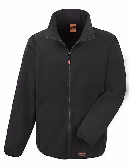 Result Work-Guard Heavy-Duty Microfleece Jacke mit Reißverschluss, Navy M, RT330