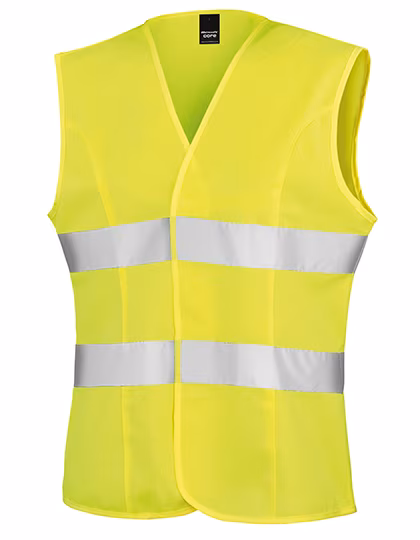 Result Safe-Guard Gilet di sicurezza con strisce riflettenti da Donna, Fluorescent Yellow XXS, RT334F