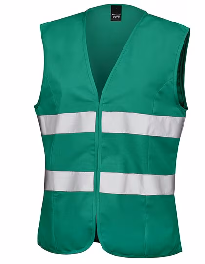 Result Safe-Guard Warnweste mit Reflektionsstreifen für Damen, Paramedic Green S, RT334F