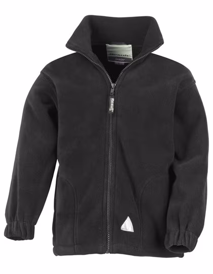 Result Veste polaire junior Polartherm™ avec fermeture éclair, Burgundy M (8-10), RT36J