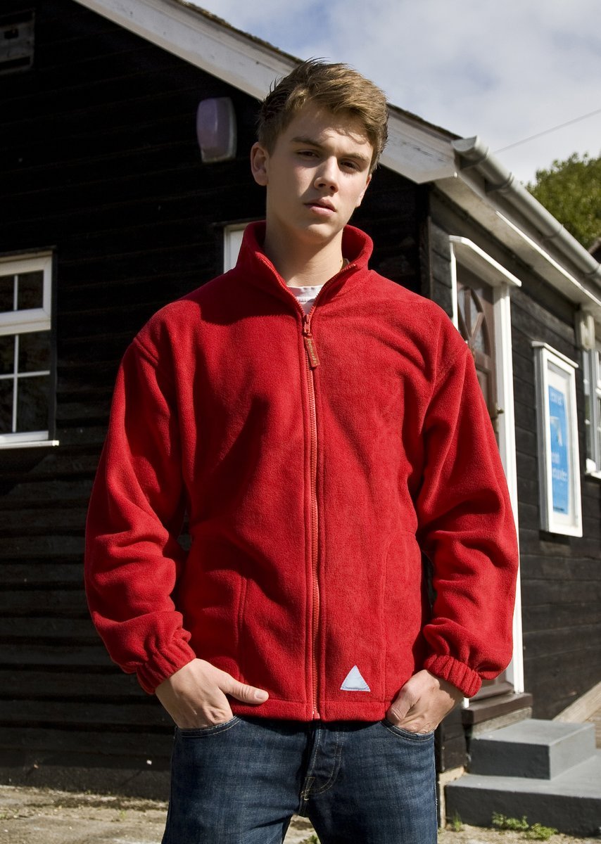 Result Jugendjacke Polartherm™ mit reflektierenden Details, Burgundy XL (12-14), RT36Y