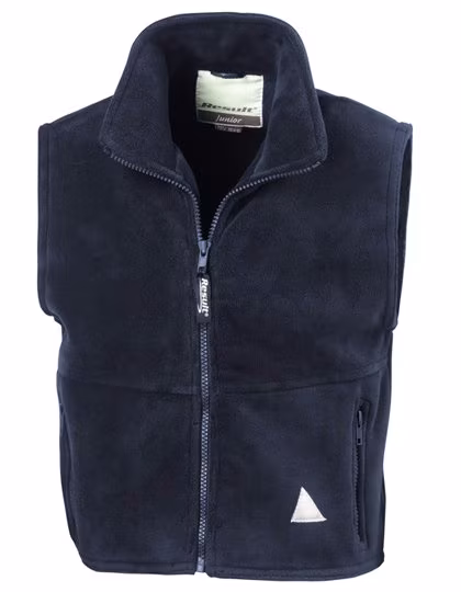 Result Junior Polartherm™ Bodywarmer mit Reißverschluss, Red M (8-10), RT37J