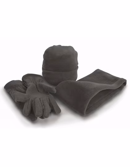 Result Winter Essentials Polartherm™ Winter-Set: Mütze, Handschuhe, Nackenwärmer, Charcoal Grey L, RT40