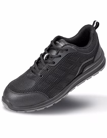 Result Work-Guard Black Safety Trainer with Steel Toe Cap, Black 36 (3), RT456X
