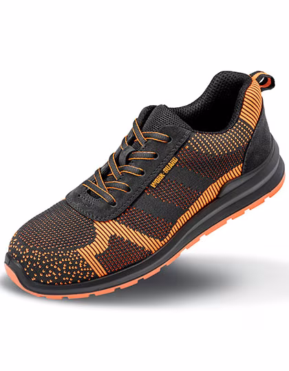 Result Work-Guard Chaussures de sécurité avec embout en acier et semelle PU, Black/Orange 36 (3), RT457X