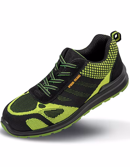 Result Work-Guard Hicks Safety Trainer mit Stahlkappe, Neon Green/Black 41 (7), RT458X