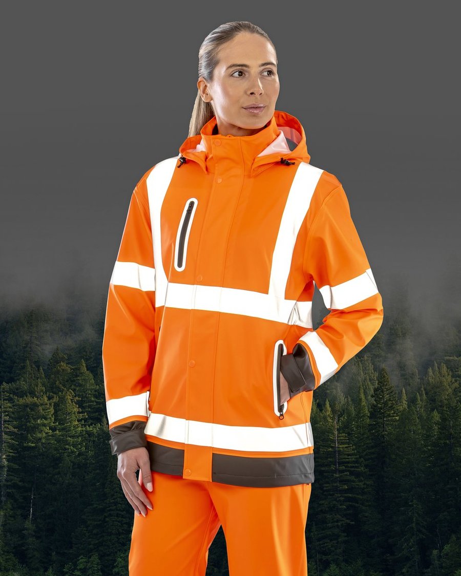 Heavy Duty Prism PU Safe & Dry Jacket with Recycled Backing