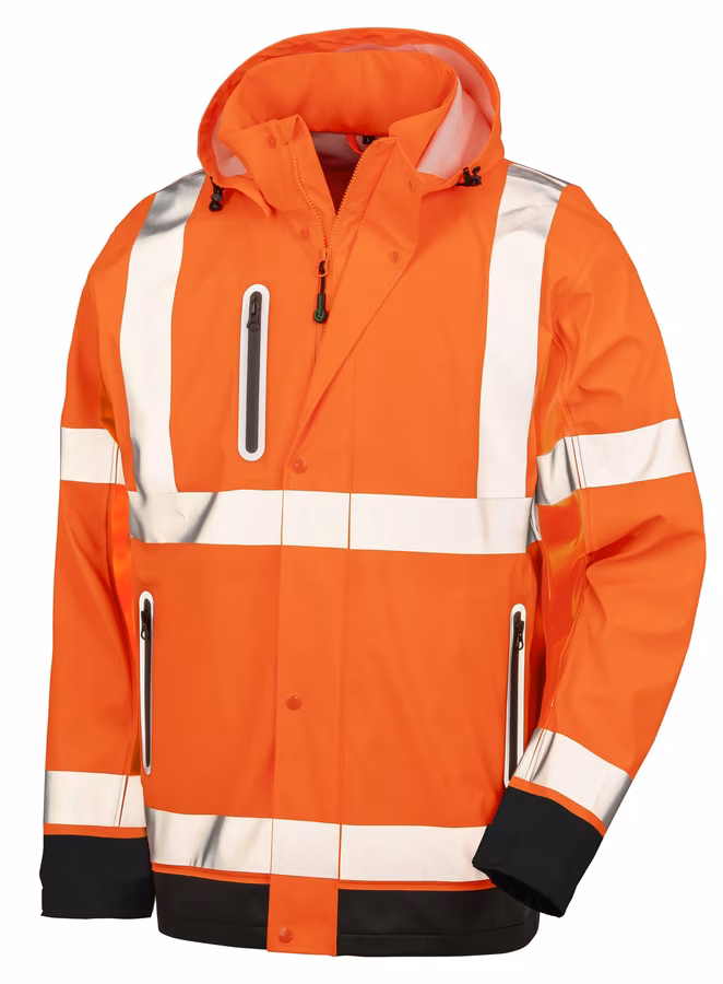 Heavy Duty Prism PU Safe & Dry Veste with Recycled Backing