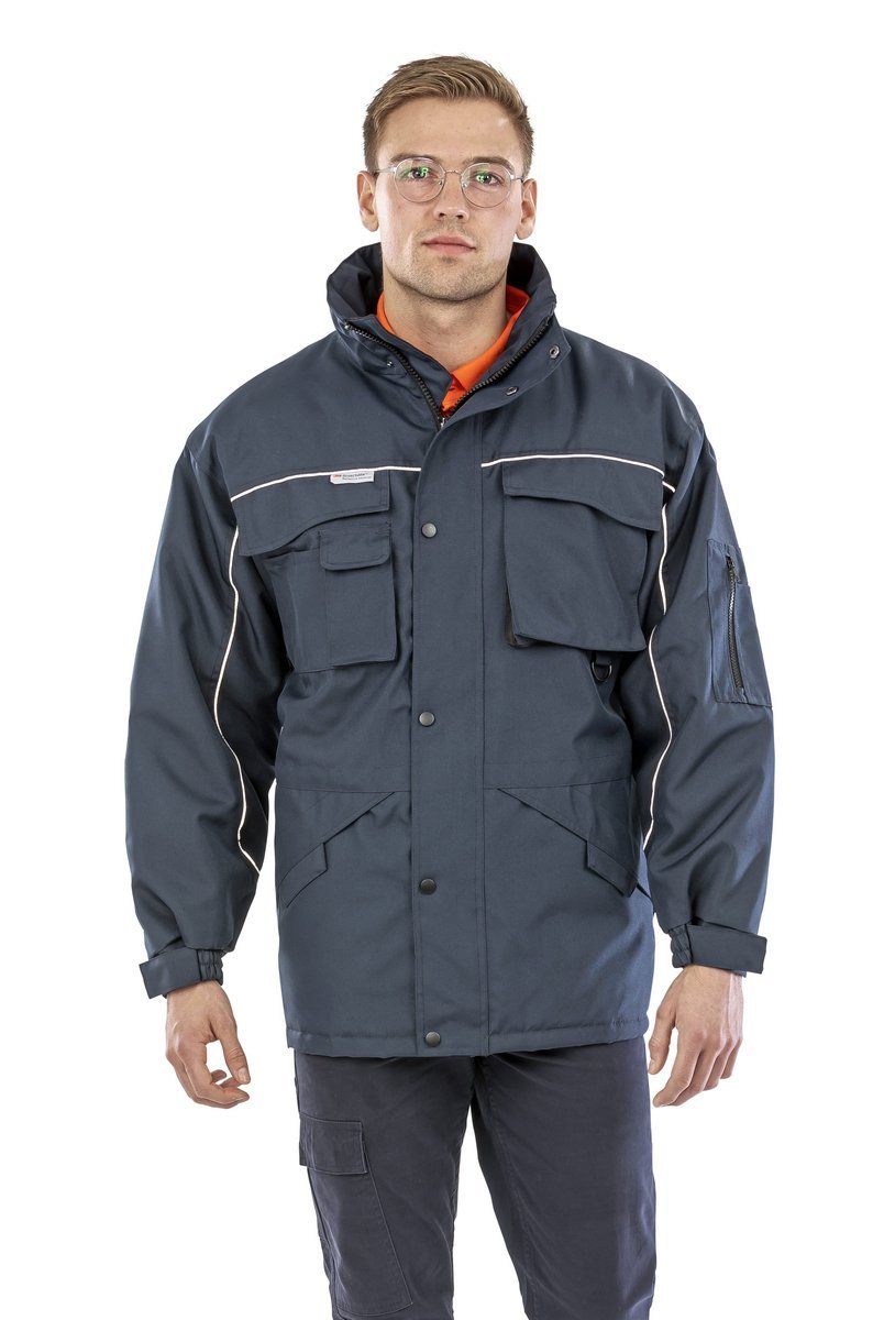 Result Work-Guard Heavy Duty Combo Coat mit Isolierung, Navy/Navy L, RT72