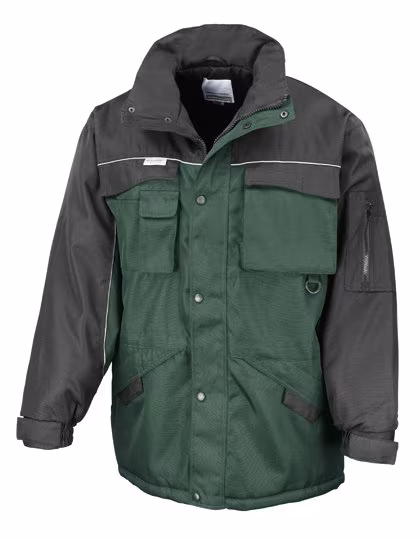Result Work-Guard Heavy Duty Combo Coat with Insulation, Royal/Navy L, RT72