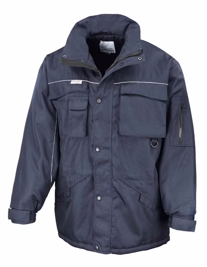 Result Work-Guard Heavy Duty Combo Coat with Insulation, Navy/Navy L, RT72