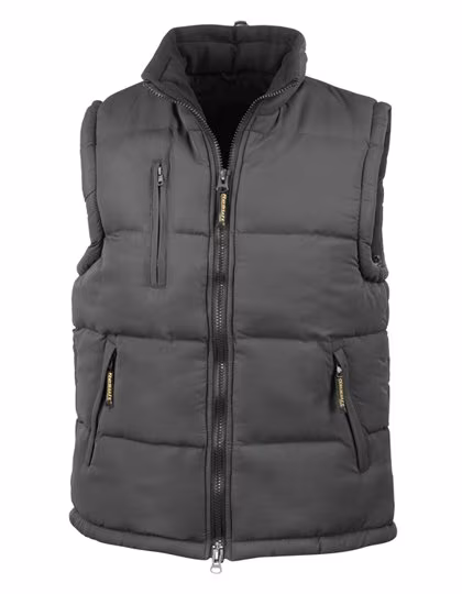 Result Wasserdichte Steppweste mit Kapuze, Navy 3XL, RT88A