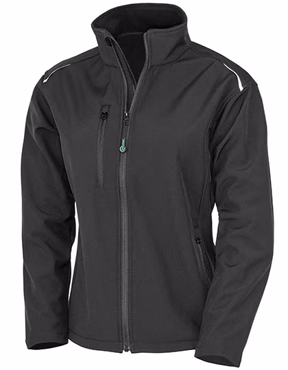 Result Genuine Recycled Giacca Softshell in materiale riciclato da Donna, Navy L, RT900F