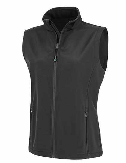 Result Genuine Recycled Recycled 2-Layer Softshell Vest for Women, Navy XXL, RT902F