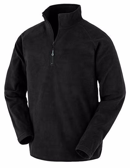 Result Genuine Recycled Recycled Microfleece Top mit Half-Zip, Forest Green XL, RT905