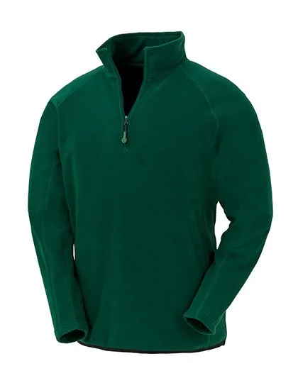 Result Genuine Recycled Recycled Microfleece Top mit Half-Zip, Forest Green S, RT905