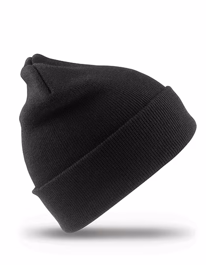 Result Genuine Recycled Berretto Thinsulate™ riciclato con isolamento, Black One Size, RT933