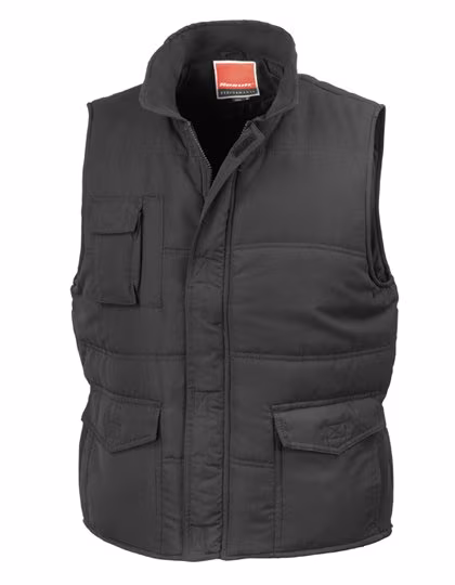 Result Bodywarmer déperlant avec poches, Black S, RT94