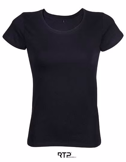 RTP Apparel Bio-Baumwolle T-Shirt im 10er-Pack, Deep Black M, RTP03257