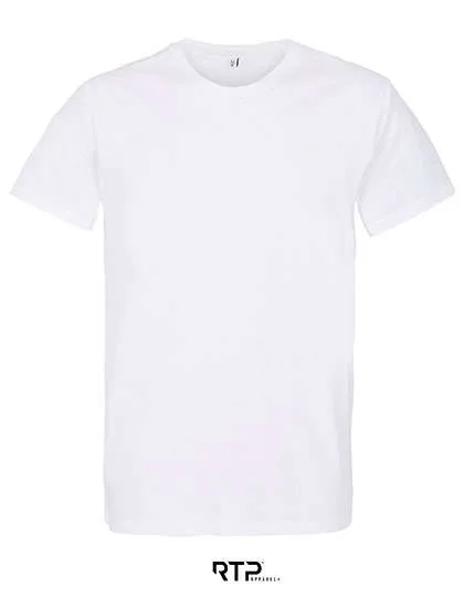 RTP Apparel Ringgesponnenes Bio-Baumwoll-T-Shirt 10er-Pack, White S, RTP03270