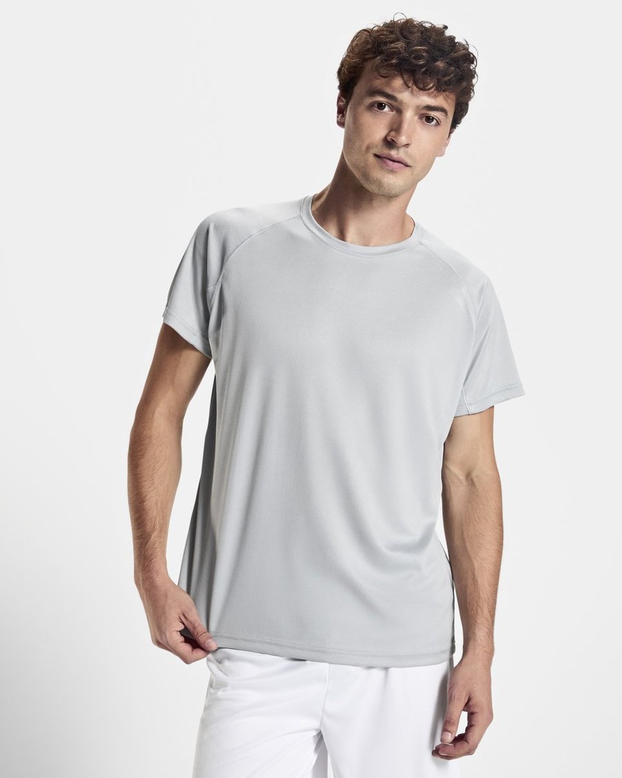 Roly Sport Funktions-T-Shirt Bahrain Polyester für Herren, Army Green 15 M, RY0407