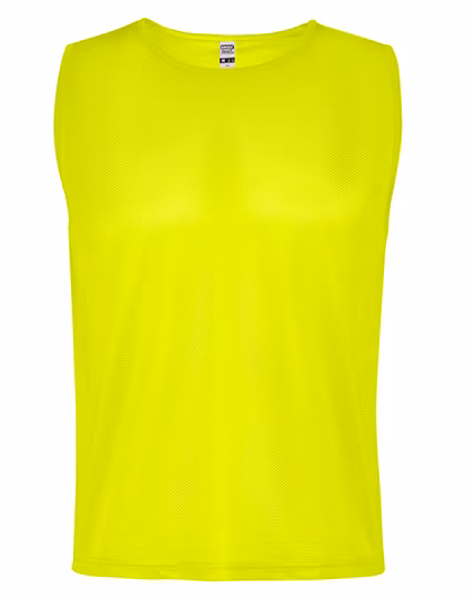 Roly Sport Casacca da allenamento Roma in rete traspirante, Fluor Yellow 221 XL, RY0417