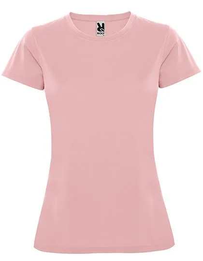 Roly Sport Women´s Montecarlo T-Shirt Light Pink 48 XXL (RY0423), RY0423