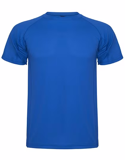 Roly Sport Functional T-Shirt Montecarlo with Raglan Sleeves, Royal Blue 05 S, RY0425