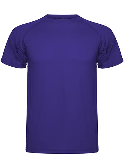 Roly Sport Sportliches Kinder-T-Shirt mit Raglan-Ärmeln, Mauve 63 12 Jahre, RY0425K