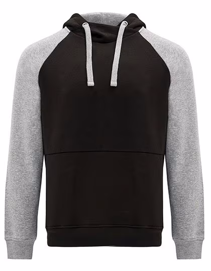 Zweifarbiges Badet Kapuzen-Sweatshirt