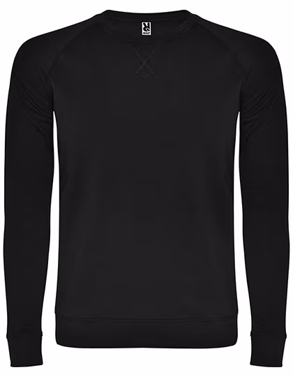 Roly Raglan-Sweatshirt aus Baumwolle, Black 02 S, RY1104