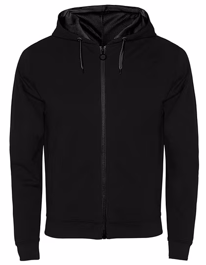 Fuji Sweat-Jacke mit fluoreszierenden Akzenten