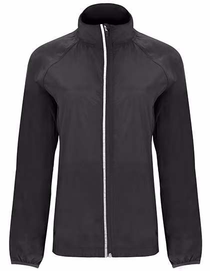 Roly Glasgow Windjacke mit Reißverschluss für Damen, Black 02 S, RY5051