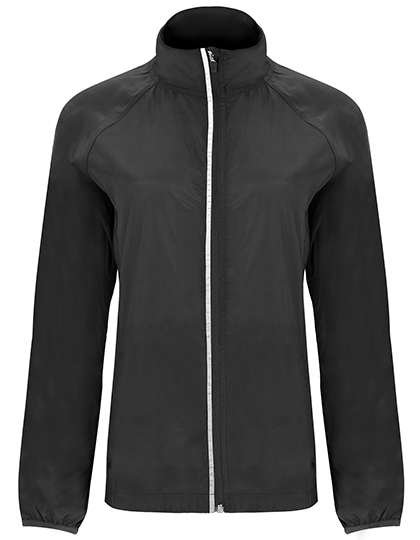 Roly Glasgow Windjacke mit Reißverschluss für Damen, Black 02 S, RY5051