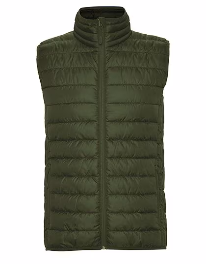 Roly Bodywarmer Oslo, déperlant, Polyester, Black Melange 243 XXL, RY5092