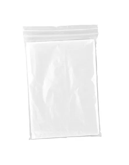 Stamina Transparenter Regenponcho Shaka aus LDPE, White 01 127 x 102 cm, RY5601