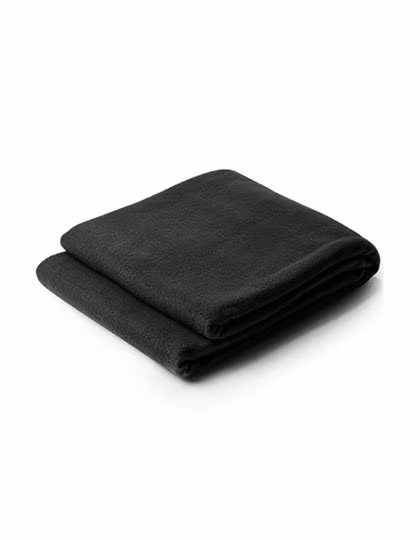 Stamina Fleece Blanket Brandon with Pocket, Black 02 120 x 150 cm, RY5624