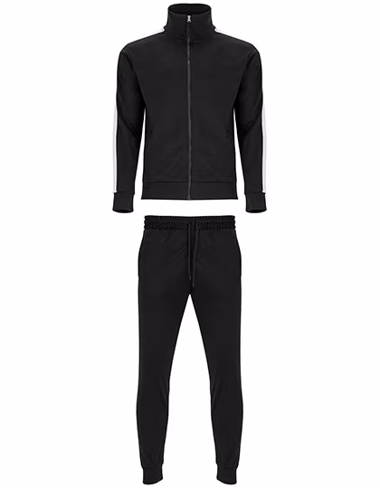 Roly Sport Survêtement sportif Creta avec poches, Fern Green 226/Black 02 M, RY6410
