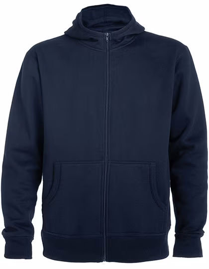 Roly Felpa con cappuccio Montblanc con Zip, Navy Blue 55 S, RY6421