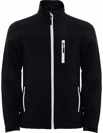 Roly Giacca Softshell Antartida con Pile da Uomo, Red 60 S, RY6432