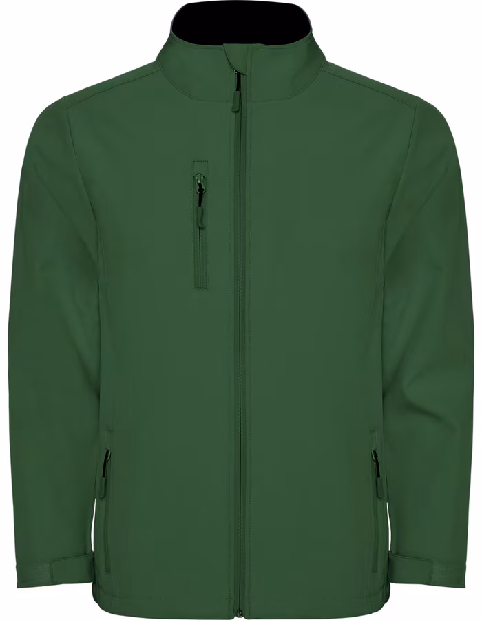 Roly Nebraska Softshell Jacket with Microfleece, Bottle Green 56 XL, RY6436