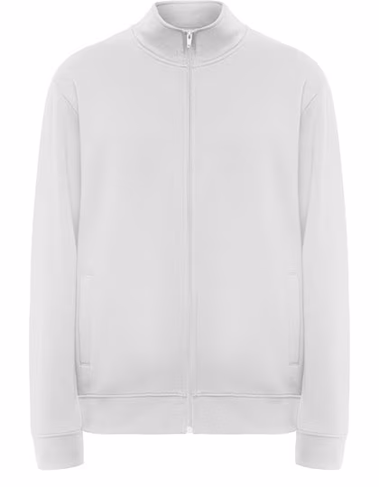 Roly Sweatjacke Ulan mit Stehkragen, White 01 S, RY6439
